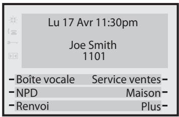 AASTRA 480I IP SIP PHONE - Ecrans de démarrage - 1