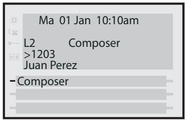 AASTRA 480I IP SIP PHONE - Pour transférer une communication à un autre poste. - 1
