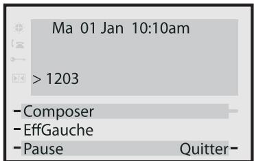 AASTRA 480I IP SIP PHONE - Prénumérotation - 1