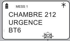 AASTRA M901 - Alarme acquitable : - 3