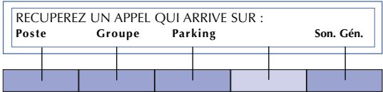 AASTRA MC 520 - Interceptor un appel - 2