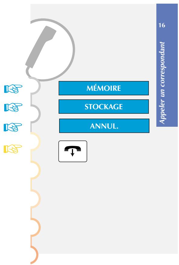 AASTRA MC 520 - Annulation du stockage - 10