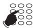 AASTRA 5370 - Pour appeler un correspondant interne : - 1