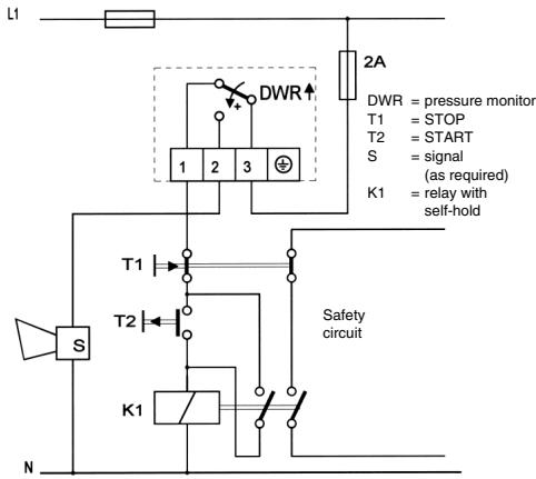 HONEYWELL EX-DGM - Maximum pressure limitation with external interlock - 1