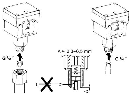 HONEYWELL EX-DGM - Pressure connection - 1