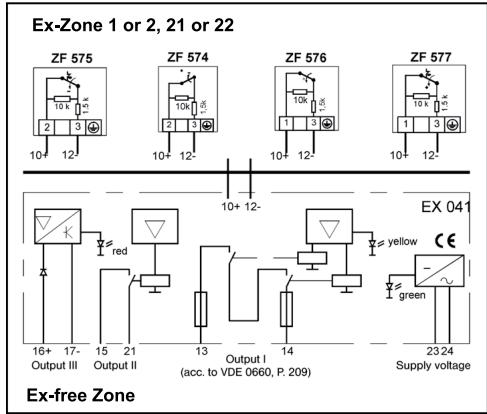 HONEYWELL EX-DGM - Pressure limiters/Pressure monitors in intrinsically safe control circuits with open-circuit and short-circuit monitoring (EEx-i) - 1