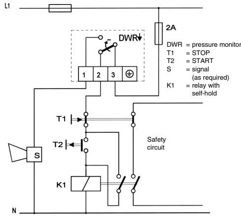 HONEYWELL EX-DGM - Minimum pressure limitation with external interlock - 1