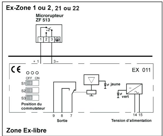 HONEYWELL EX-DGM - Pressostats dans des circuits à sécurité intrinsèque (eex-i) dwr/dgm...-513 - 1