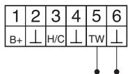 HONEYWELL HCE 80 - Kesselrückgriff über analogen Ausgang (nur HCE 80/HCC 80) an externen Regler anschließen - 1