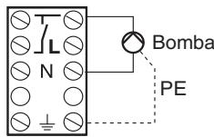 HONEYWELL HCE 80 - Conexión de la bomba (230 VCA) - 1
