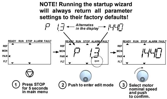 HONEYWELL SMARTDRIVE COMPACT - Startup wizard - 1