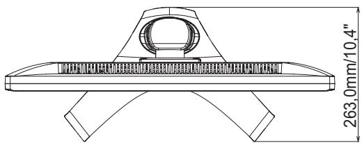 IIYAMA B2712HDS - DIMENSIONS - 3