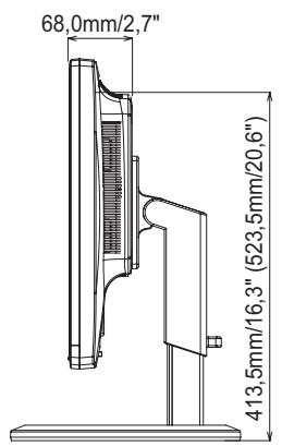 IIYAMA PROLITE B2409HDSD - Dimensions : ProLite B2409HDS / ProLite B2409HDSD - 2