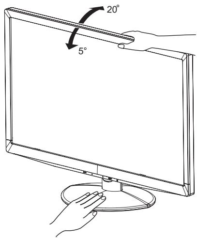 IIYAMA PROLITE E2710HDS - Ajustement de l'angle de VISION - 2