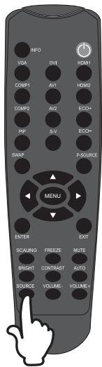 IIYAMA PROLITE T4260MTS - ■ Sélection du signal vidéo d'Entrée - 2