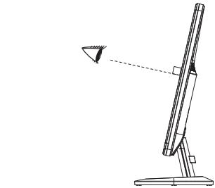 IIYAMA PROLITE X2472HD - Ajustement de la hauteur et l'angle de VISION - 1