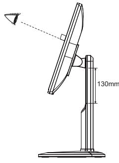 IIYAMA PROLITE B2280HS - Ajustement de la hauteur et l'angle de VISION : ProLite B2280HS - 2
