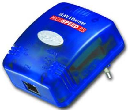 DEVOLO DLAN HS ETHERNET - Eléments de connexion et de contrôle - 1