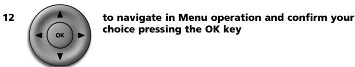 ONE FOR ALL URC 3740 - In AMP mode : Input Select keys - 6