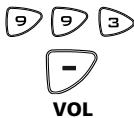 ONE FOR ALL URC 7721 - Om de "volume direct-bediening" per modus uit te zetten, druk dan: - 2
