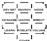ONE FOR ALL URC 8305 - MAGIC (en modo de cambio o de programación) - 1