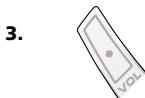 ONE FOR ALL URC 8350 - To cancel the „Volume Punch Through“ for all modes: - 3