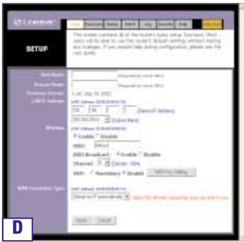 LINKSYS BEFW11S4 - Enable/Disable: - 1