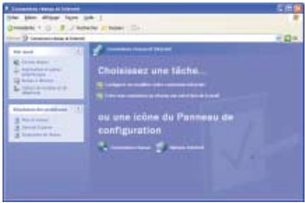 Choiséesz une tâche... ou une icône du Panneau de configuration
