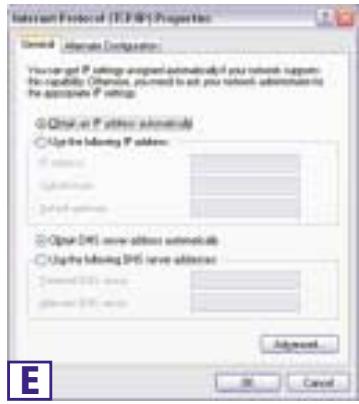 Internet Protocol (TCP/IP) Properties Standard Alternate Designation Your target IP settings designed automatically if your network supports the capability. Otherwise, you need to ask your network administrator to the appropriate IP settings. ● Open on IP address automatics ○ Use the following IP address: □ Open □ Open ○ Open DMS server address automatics ○ Use the following DMS server address: □ Open DMS server □ Open DMS server Admitted... OK Cancel