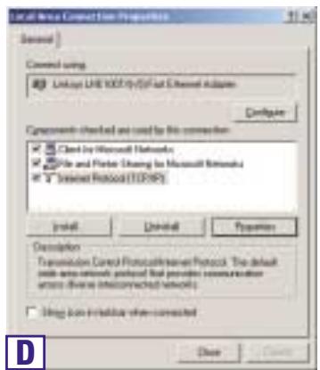 Local Area Connection Properties Control Linkages LINE 1007 (V-5) or LANes Adjusted Configure Components checked are used by the connection: □ Client by Microsoft Networks □ Web and Provider Sharing for Microsoft Networks □ Internet Protocol (10.0%) Install Install Properties Description Transmission Control Protocol/Server Protocol: The default with active network protocol that provides communication access diverse unconnected networks. □ Using basic information when corrected Close Cancel