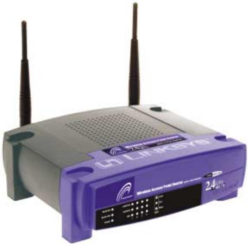 LINKSYS BEFW11S4 - Wireless Access Point Router with 4-Port Switch - 1