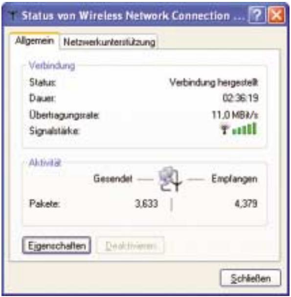 LINKSYS BEFW11S4 - Konfigurieren der Wireless-Sicherheit unter Windows XP - 5