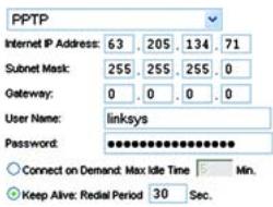 LINKSYS WRT54G - Automatic Configuration - DHCP: - 8