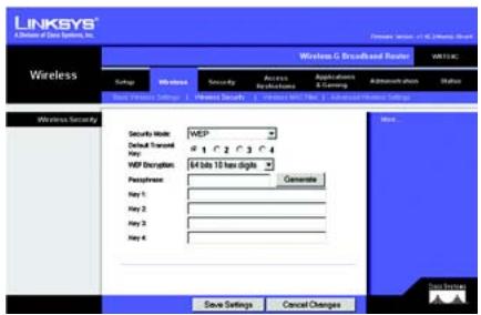 LINKSYS WRT54G - WEP - 2