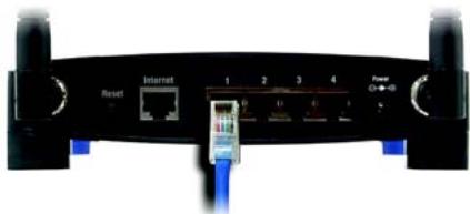 LINKSYS WRT54G - Connexion du routeur - 2