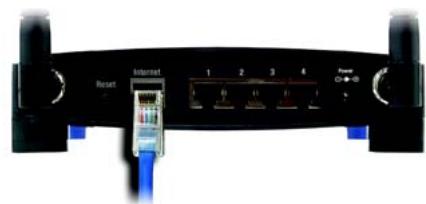 LINKSYS WRT54G - Connect the Router - 1