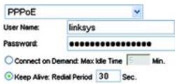 LINKSYS WRT54G - Automatic Configuration - DHCP: - 6