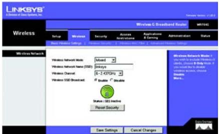 LINKSYS WRT54G - Automatic Configuration - DHCP - 7