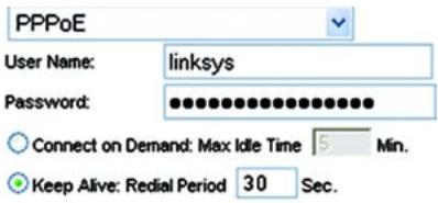 LINKSYS WRT54GS - Type de connexion Internet - 3