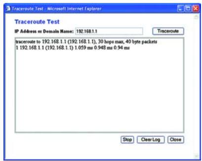 LINKSYS WRT54GS - Het tabblad Administration (Administratie) - Diagnostics (Diagnostische gegevens) - 3