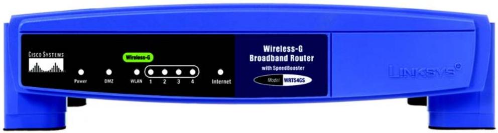 LINKSYS WRT54GS - The Front Panel - 1