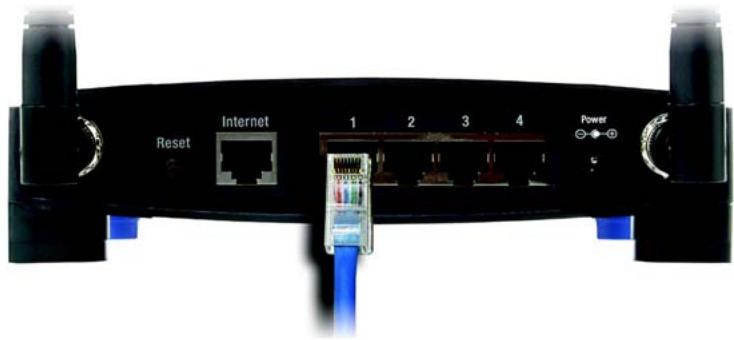 LINKSYS WRT54GS - Hardware-installatie voor verbinding met uw breedbandmodem - 2