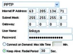 LINKSYS WRT54GS - Type de configuration Internet - 2