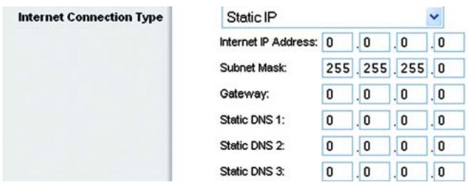 LINKSYS WRT54GS - Internet Setup (Internetinstallingen) - 3