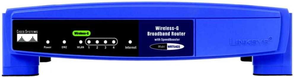 LINKSYS WRT54GS - Panneau avant - 1