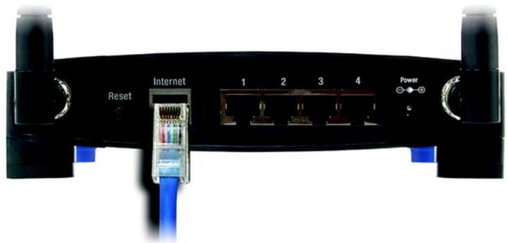 LINKSYS WRT54GS - Hardware Installation for Connection of One Router to Another - 3