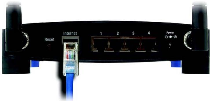 LINKSYS WRT54GS - Hardware-installatie voor verbinding met uw breedbandmodem - 1