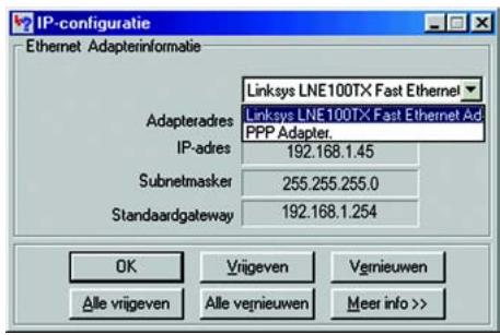 LINKSYS WRT54GS - Instructies voor Windows 2000 of XP - 1