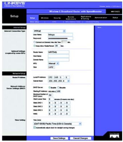 LINKSYS WRT54GS - H - 5