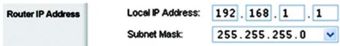 LINKSYS WRT54GS - Network Setup - 2